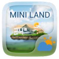 Mini Land Weather Widget Theme