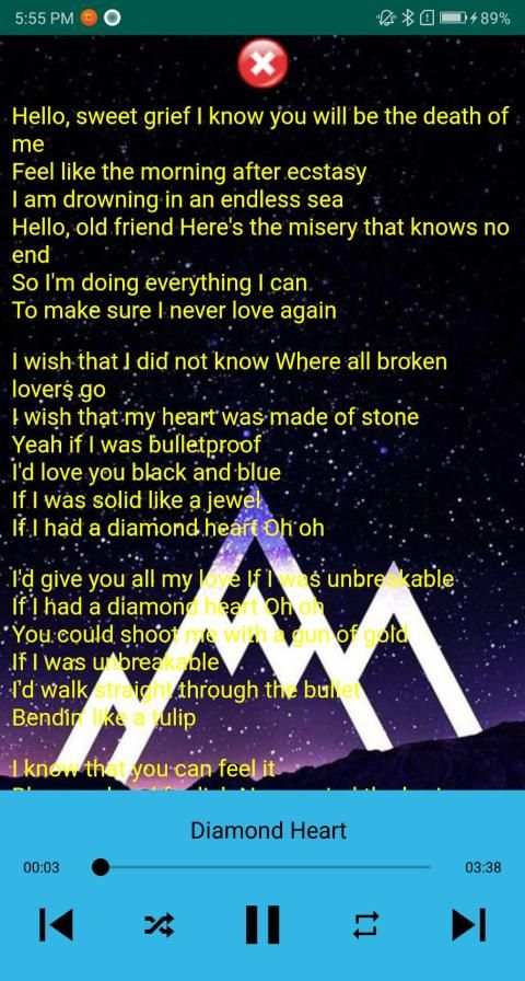 Alan Walker Song plus Lyrics स्क्रीनशॉट 1