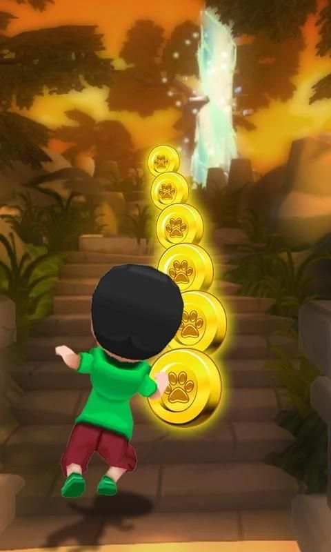 Kids Temple Train Run screenshot 2
