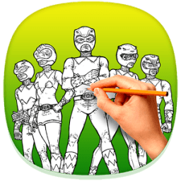 How to Draw Power Rangers иконка