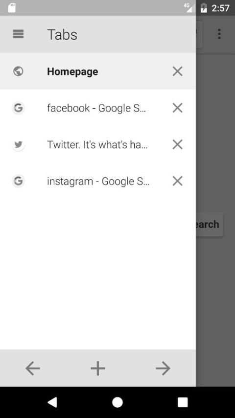 Lightning Browser screenshot 1