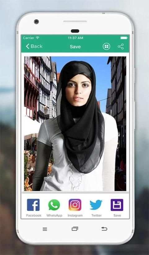 Hijab Montage Photo Editor screenshot 4
