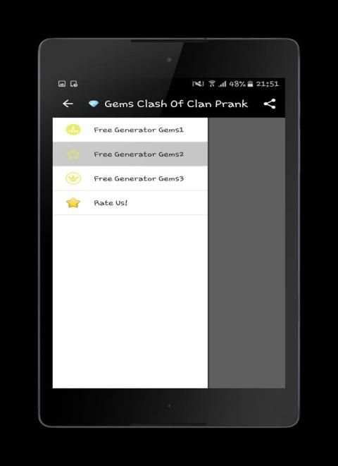 * Gems Of COC Prank screenshot 1