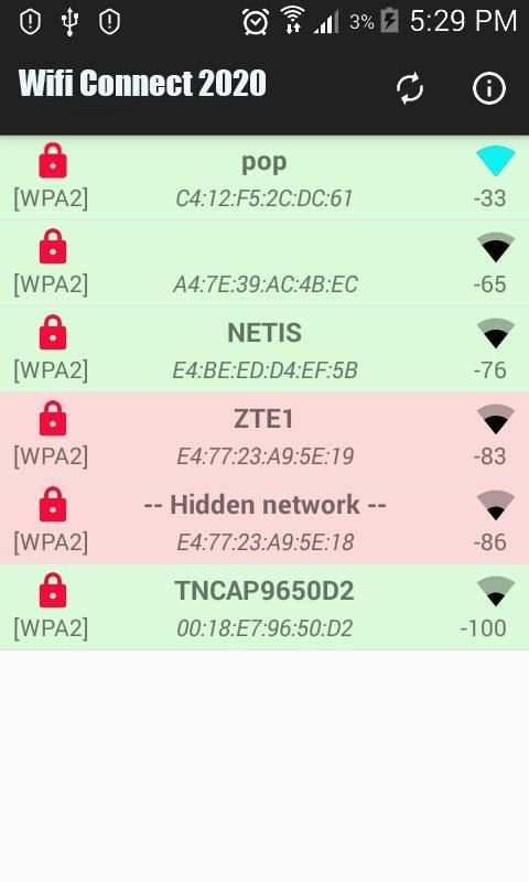 Wifi Connect 2020 screenshot 2