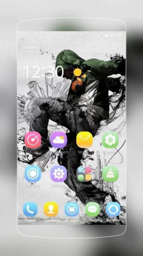 Cool boy dancer wallpaper screenshot 4