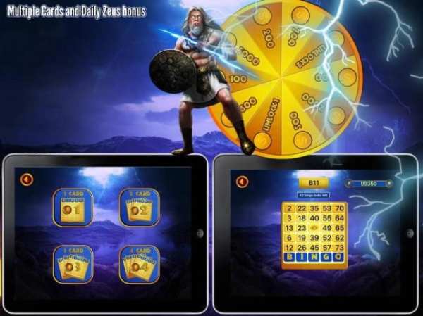 Zeus Bingo Bash screenshot 2