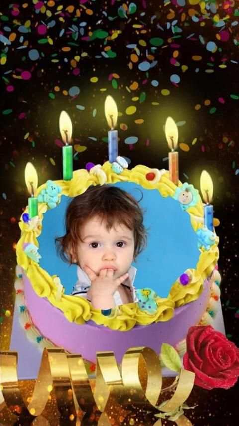 Photos on Birthday Cakes 4 تصوير الشاشة
