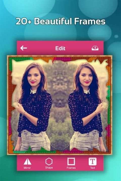 Mirror Photo Effect : Editor screenshot 3