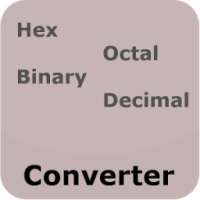 Binary Octal Hex Dec Converter