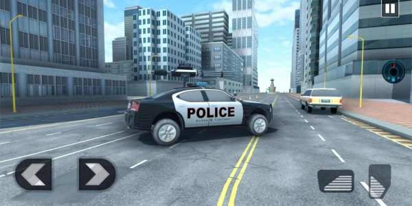 Police Car Driving in City स्क्रीनशॉट 8