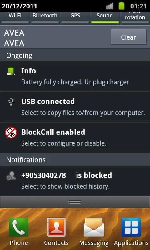 Call Blocker+ स्क्रीनशॉट 1