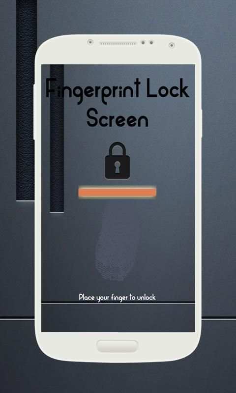 layar kunci sidik jari screenshot 2
