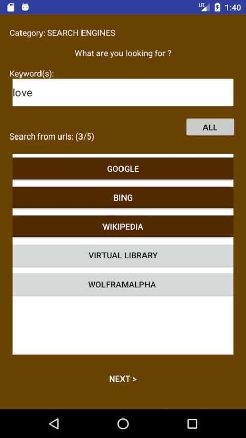 Delve into Search Engines скриншот 15
