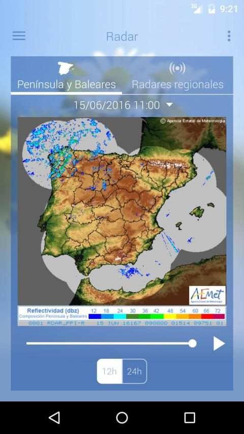 El tiempo de AEMET screenshot 1