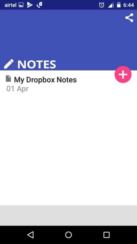 Notes for Dropbox स्क्रीनशॉट 4