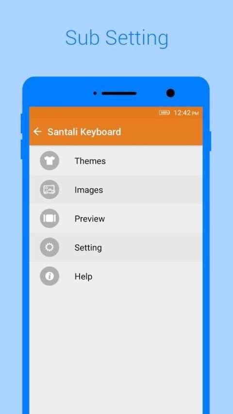 Santali Keyboard screenshot 3