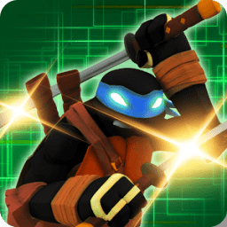 Turtles and Ninja fight Alien icon