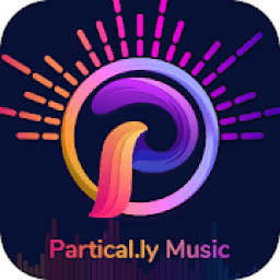 XMusic Bit - Partical.ly Video Status Maker आइकन