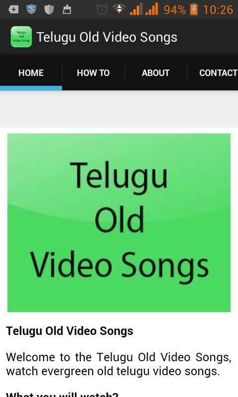 Best Telugu Old Video Songs screenshot 1