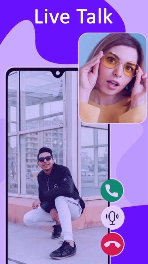Live Video Call - Live Talk Random Call स्क्रीनशॉट 4
