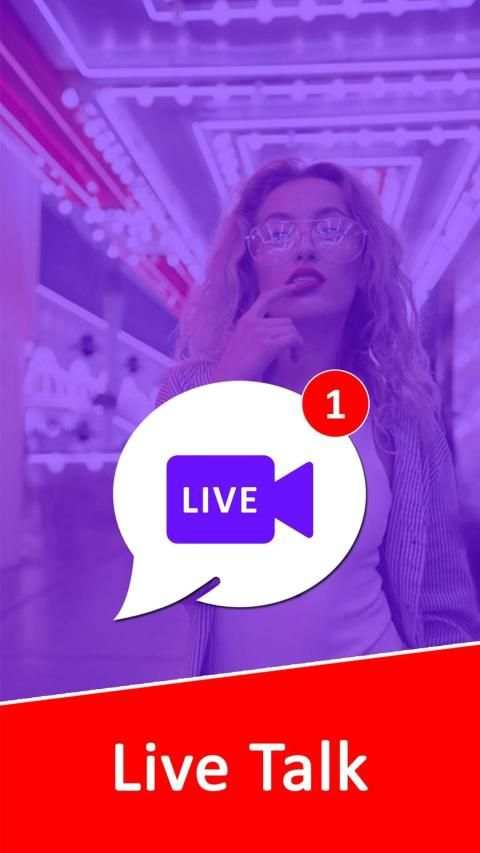 Live Video Call - Live Talk Random Call स्क्रीनशॉट 1