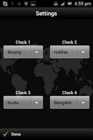 World Clock скриншот 4