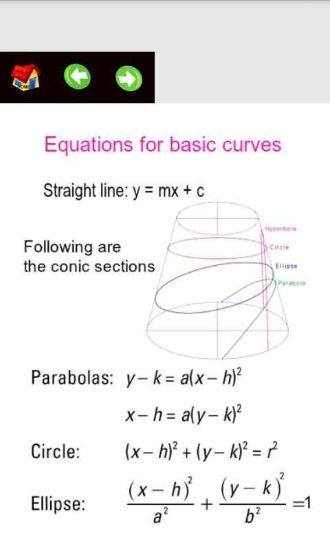 Algebra Useful Formulas screenshot 7