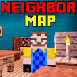 Map Hello Scary Neighbor Horror for MCPE Mod आइकन