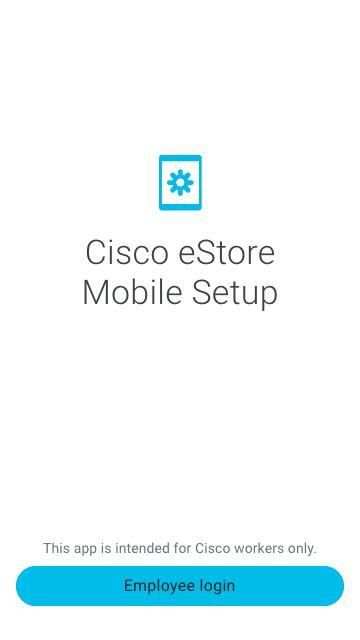 Cisco eStore Mobile Setup स्क्रीनशॉट 3