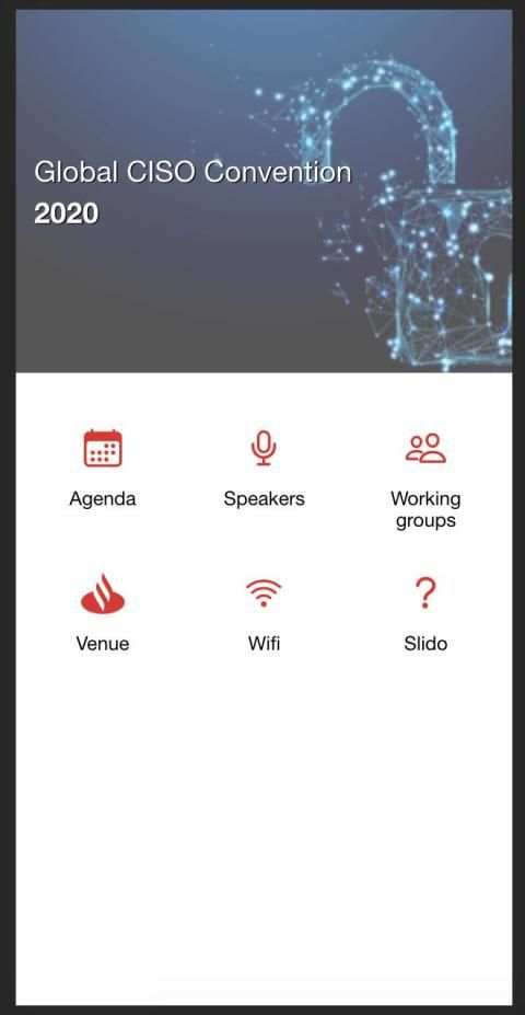 Global CISO Convention 2020 5 تصوير الشاشة