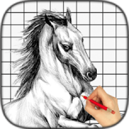 How To Draw a Horse icon