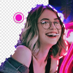 Selfie Camera - Cut Photo Editor आइकन