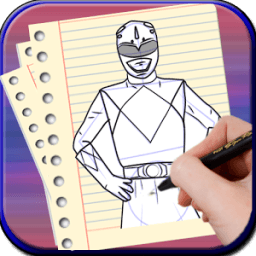 ikon How to Draw Power Ranger