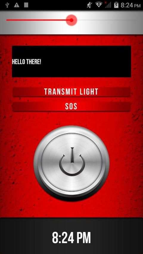 Flashlight Messenger स्क्रीनशॉट 1
