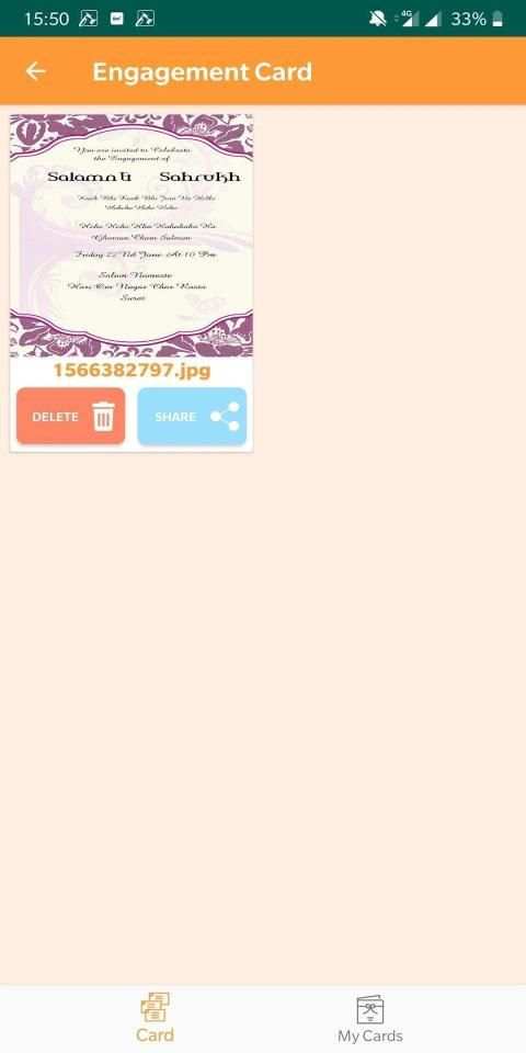 DesignerMe - Engagement Video & Card Maker स्क्रीनशॉट 1