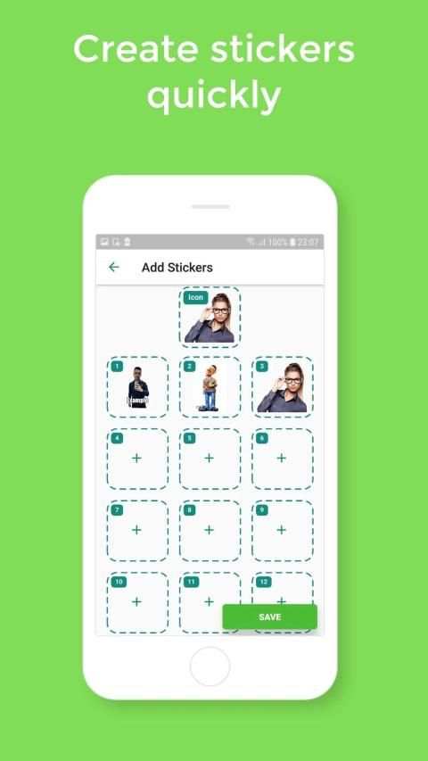Sticker Maker for WhatsApp - Create Stickers स्क्रीनशॉट 2