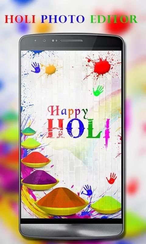 Holi Photo Editor скриншот 10