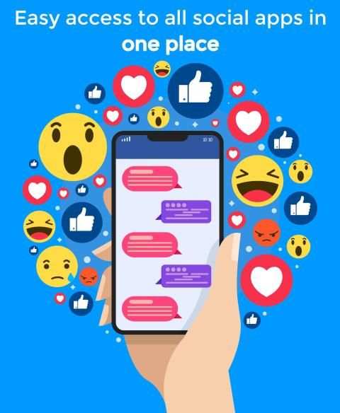 All Social Media: All Social Networks in one app screenshot 7