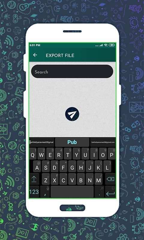 Export Contacts For WhatsApp Pro screenshot 1