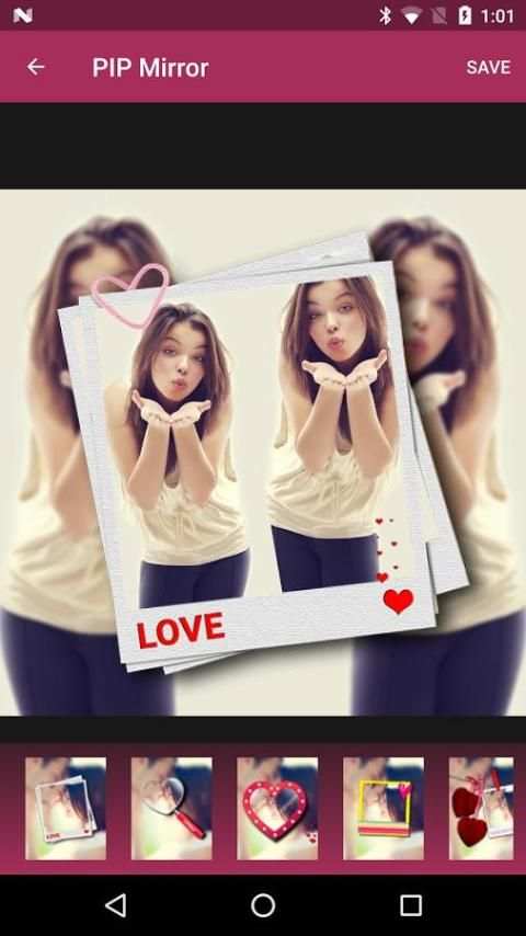 Mirror Photo & Love Themes скриншот 6