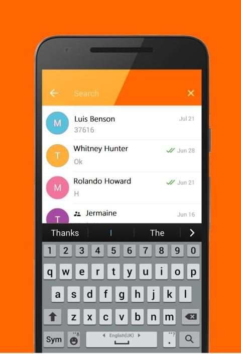 Messenger chat and Tango screenshot 1