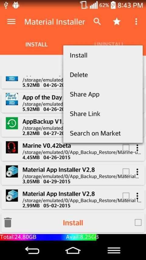 Lollipop App Installer स्क्रीनशॉट 3