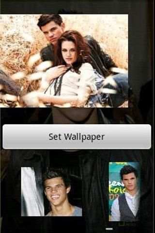Taylor Lautner Wallpapers LITE screenshot 1