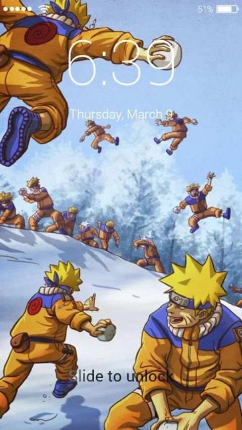 Hokage Ninja Lock Screen скриншот 5