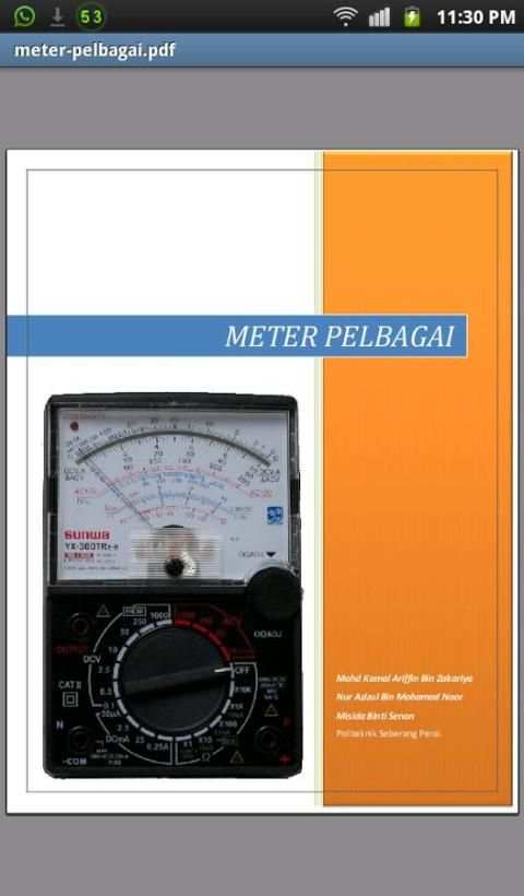 Meter Pelbagai @ Multimeter скриншот 1