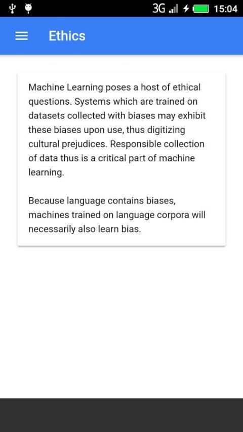 Machine Learning screenshot 1