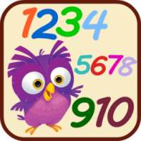 นับเลข เด็ก 1-10 (อังกฤษ-ไทย)