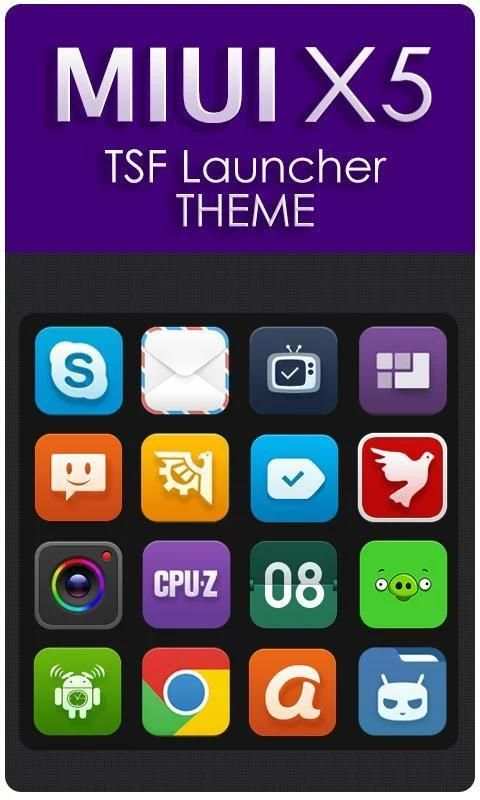 Miui X5 TSF Shell Theme screenshot 5