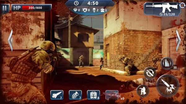 Gun War 3D - Cover Shooter स्क्रीनशॉट 2