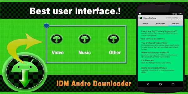 IDM Downloader for Facebook FB скриншот 4